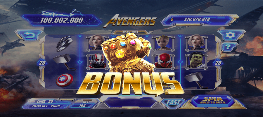 Avengers Academy 8US – Tựa game nổ hũ đổi thưởng đình đám 6 Biểu tượng BOUNS trong game Avengers Academy