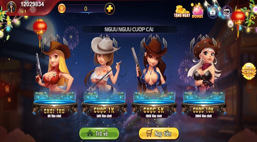 Luật chơi Ngưu Ngưu Cướp Cái 8US Club chi tiết từ A - Z 7 Có nhiều hình thức chơi Ngưu Ngưu Cướp Cái 8US Club cho game thủ