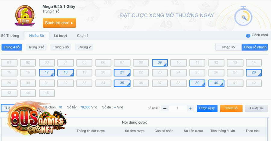 Xổ số Mega 655 là gì? 5+ lý do nên chơi xổ số 655 tại 8US VIP 7 Hướng dẫn đặt cược xổ số 655 tại cổng game 8US