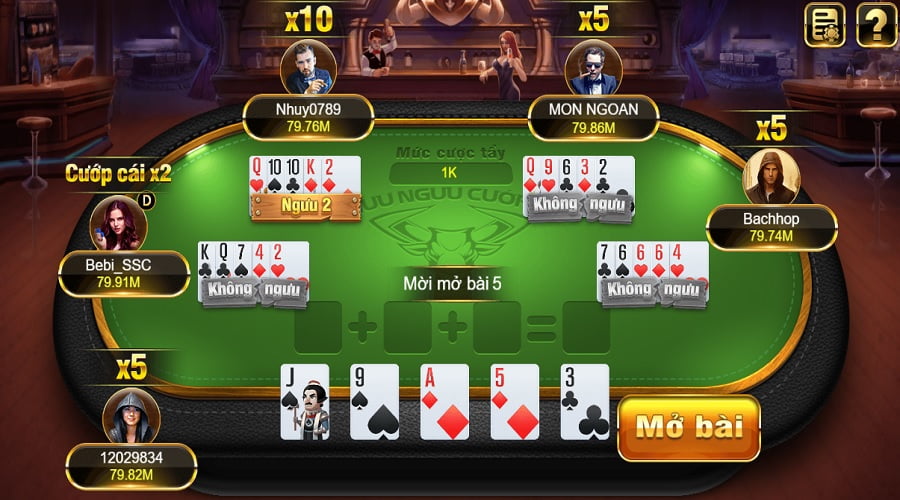 Luật chơi Ngưu Ngưu Cướp Cái 8US Club chi tiết từ A - Z 9 Thông qua so sánh bài để xác định xem game thủ nào thắng trận