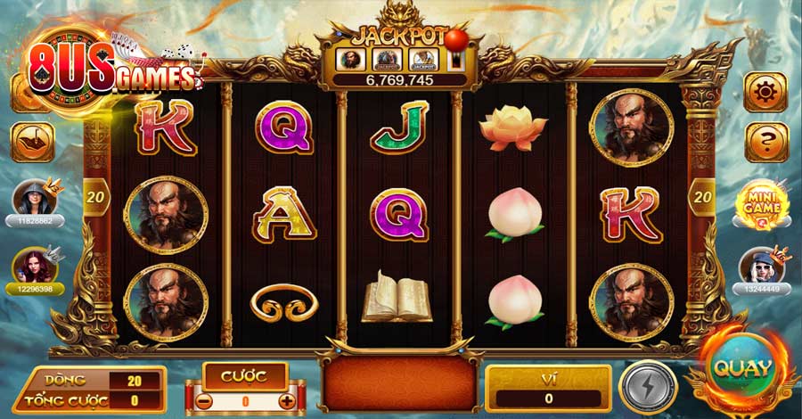 Tựa game Nổ Hũ uy tín tại 8US VIP có gì hấp dẫn? 5 Game Nổ Hũ là một trò chơi cá cược quen thuộc tại cổng game 8US