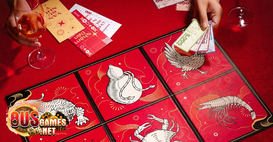 Cách chơi Bầu Cua thắng lớn khi tham gia tại 8USGAMES 5 Bầu Cua là một trong những trò chơi dân gian bắt nguồn từ Trung Quốc