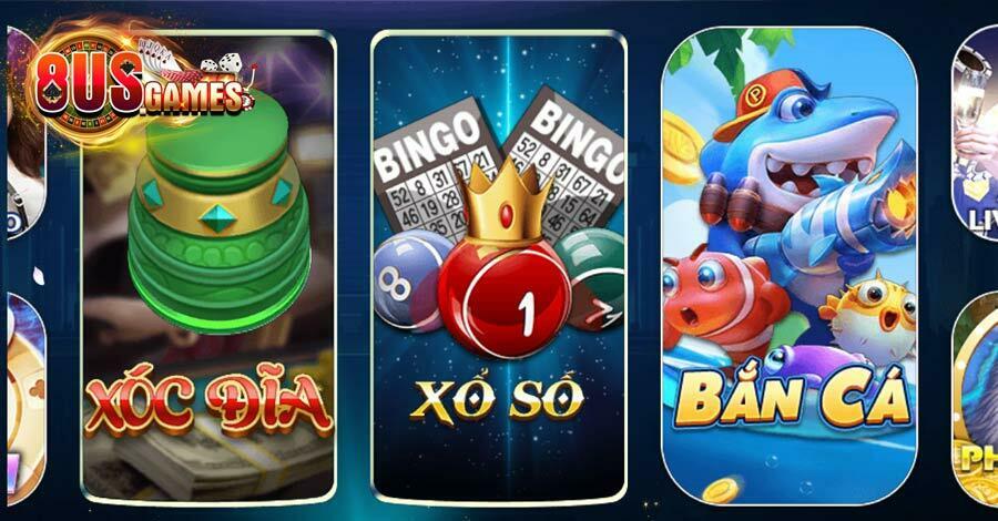 Khám phá sức hấp dẫn của game Xóc Đĩa đổi thưởng tại 8US GAMES 5 Game Xóc Đĩa đổi thưởng đang rất được ưa thích tại cổng game 8US Games
