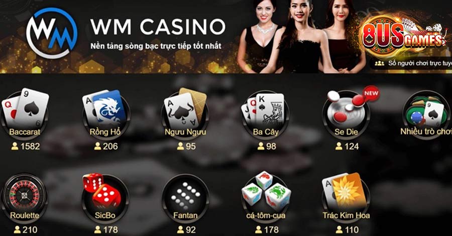 WM Gaming - Sảnh game cung cấp sản phẩm cá cược hàng đầu châu Á 5 tổng quan về sảnh cá cược WM Gaming