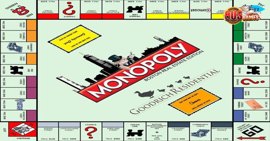 Hướng dẫn cách chơi game cờ tỷ phú đánh bại mọi đối thủ 6 Bàn cờ tỷ phú được chia thành những ô đặc trưng riêng